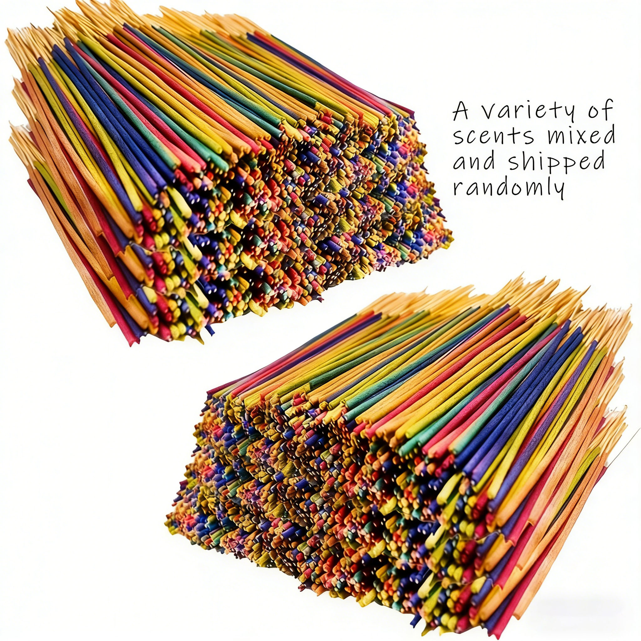 Home Fragrance Options - Wholesale Multi-Colored and Multi-Scented Incense Sticks