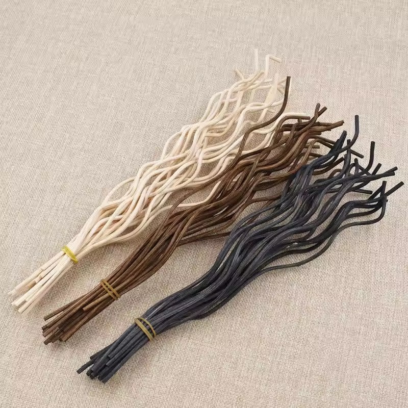 Home Fragrance Collection - 20Pcs Long Wavy Rattan Reed Diffuser