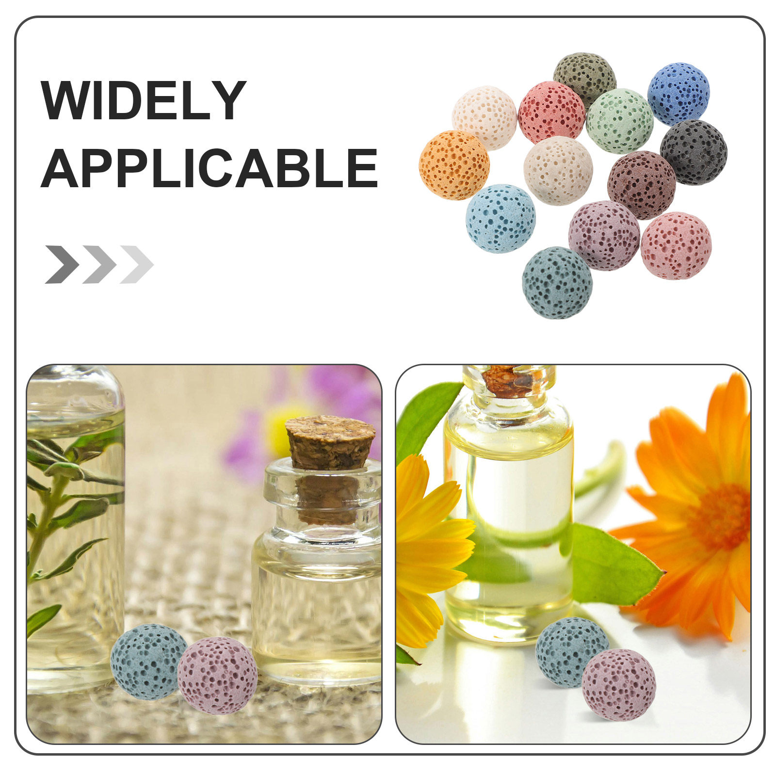 26Pcs Natural Volcanic Rock Be - đánh giá và giá Home Fragrance Aromatherapy